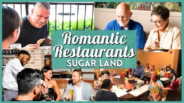 Looking for the most romantic restaurants in Sugar Land? From upscale steakhouses to cozy lakeside dining, here are the best spots for couples in TX.