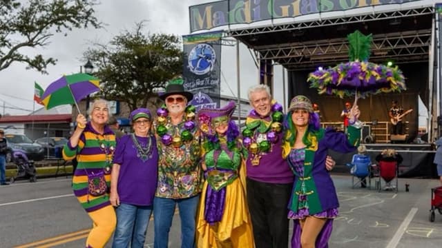 Celebrate Mardi Gras on Main in La Porte, TX! Enjoy a free parade, live Zydeco music, a massive Kid's Zone, and more on Feb 21