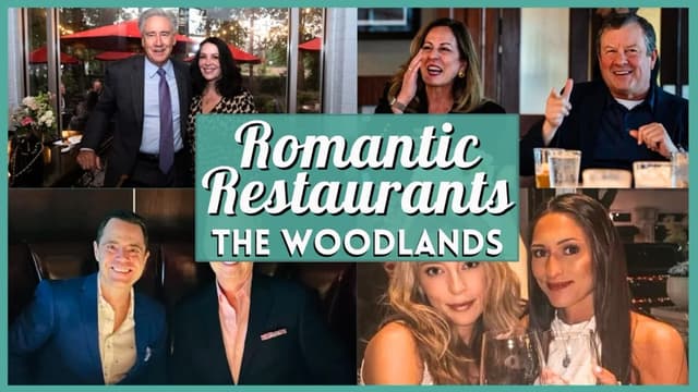 Discover the most romantic restaurants in The Woodlands, TX. From lakeside dining at Hughes Landing to intimate Italian spots and upscale steakhouses.