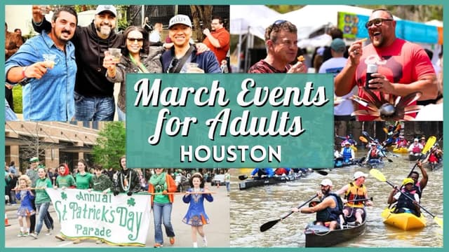 Discover the best March 2026 events in Houston for adults! Find markets, new shows, live music, and fun nightlife for your weekend fun.