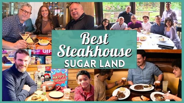 Looking for the best steakhouse in Sugar Land? From high-end chop to local favorites, discover the 10 top-rated spots for a perfect steak dinner.