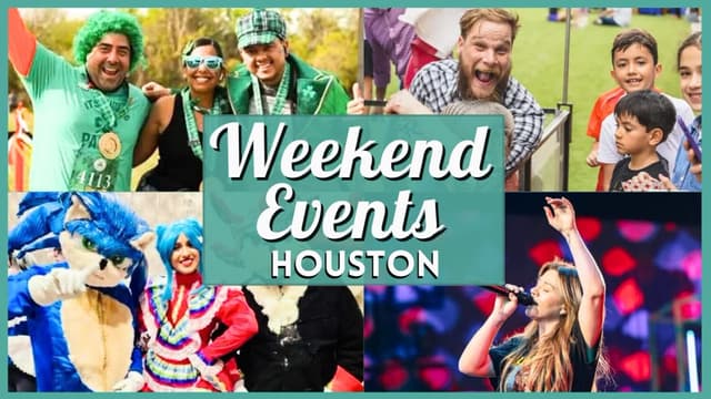 Our top picks for March 13 - March 15 include Luck o' the Island Galveston, Pop Culture Con, Jazzy Sundays at Discovery Green, and more!