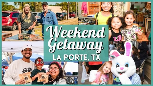 Weekend Plans: Sorted✅

Head to La Porte for a double dose of fun: 

✨ Friday Night: Free Egg Hunt & Easter Bunny sightings! 
✨ Saturday Morning: Local shopping & artisan finds on Main Street.

Cost: FREE!
Vibe: Coastal & Relaxed 
Click the link in our bio for the full itinerary! 

#LaPorteTX #HoustonOnTheCheap #WeekendVibes #FreeFamilyFun #MainStreetTradeDays
