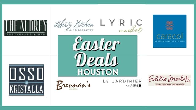 Discover the best Easter deals in Houston for 2026! From festive brunch buffets to family meal deals to-go, see our verified list of 35+ restaurant specials.