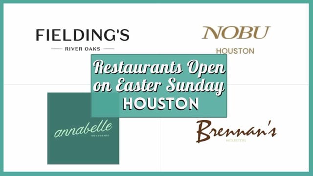 Looking for Houston restaurants open Easter Sunday 2026? Check out our verified list of the best Easter brunch buffets and dinners.